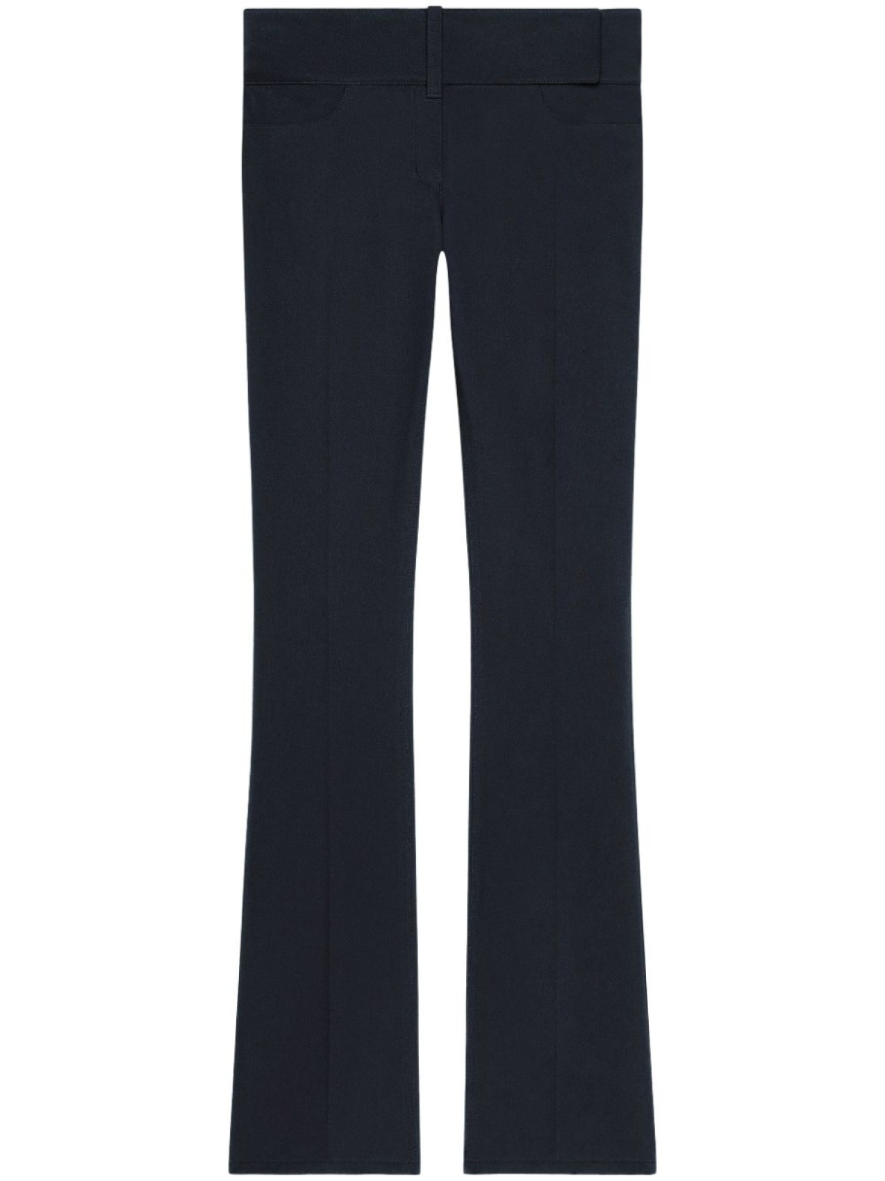 Courrèges расклешенные брюки с поясом, синий
Courrèges расклешенные брюки с поясом, синий