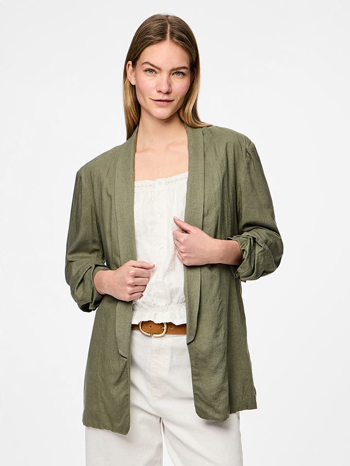 Блейзер Pieces, оливковый
Блейзер Pieces, оливковый