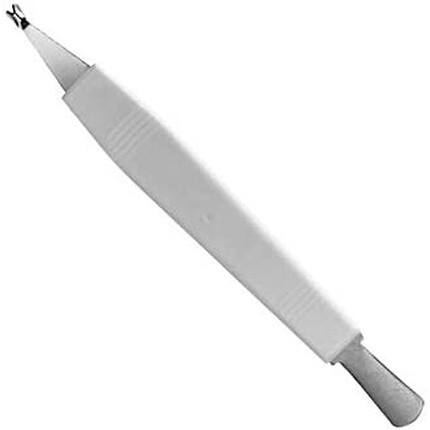 Ножницы для кутикулы белые, Eurostil
Ножницы для кутикулы белые, Eurostil