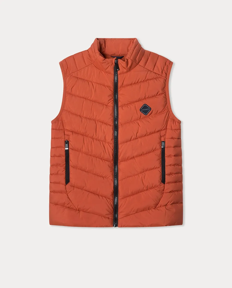Детский утепленный жилет Hackett, оранжевый
Детский утепленный жилет Hackett, оранжевый