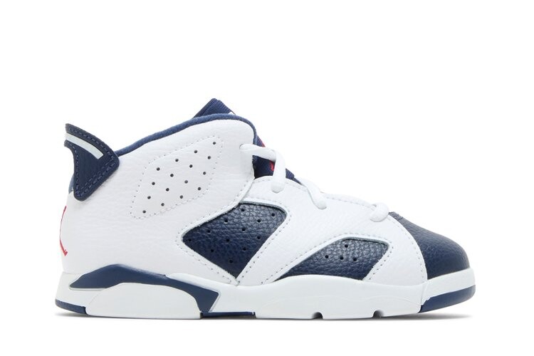 Кроссовки Air Jordan 6 Retro TD, цвет Olympic 2024
Кроссовки Air Jordan 6 Retro TD, цвет Olympic 2024