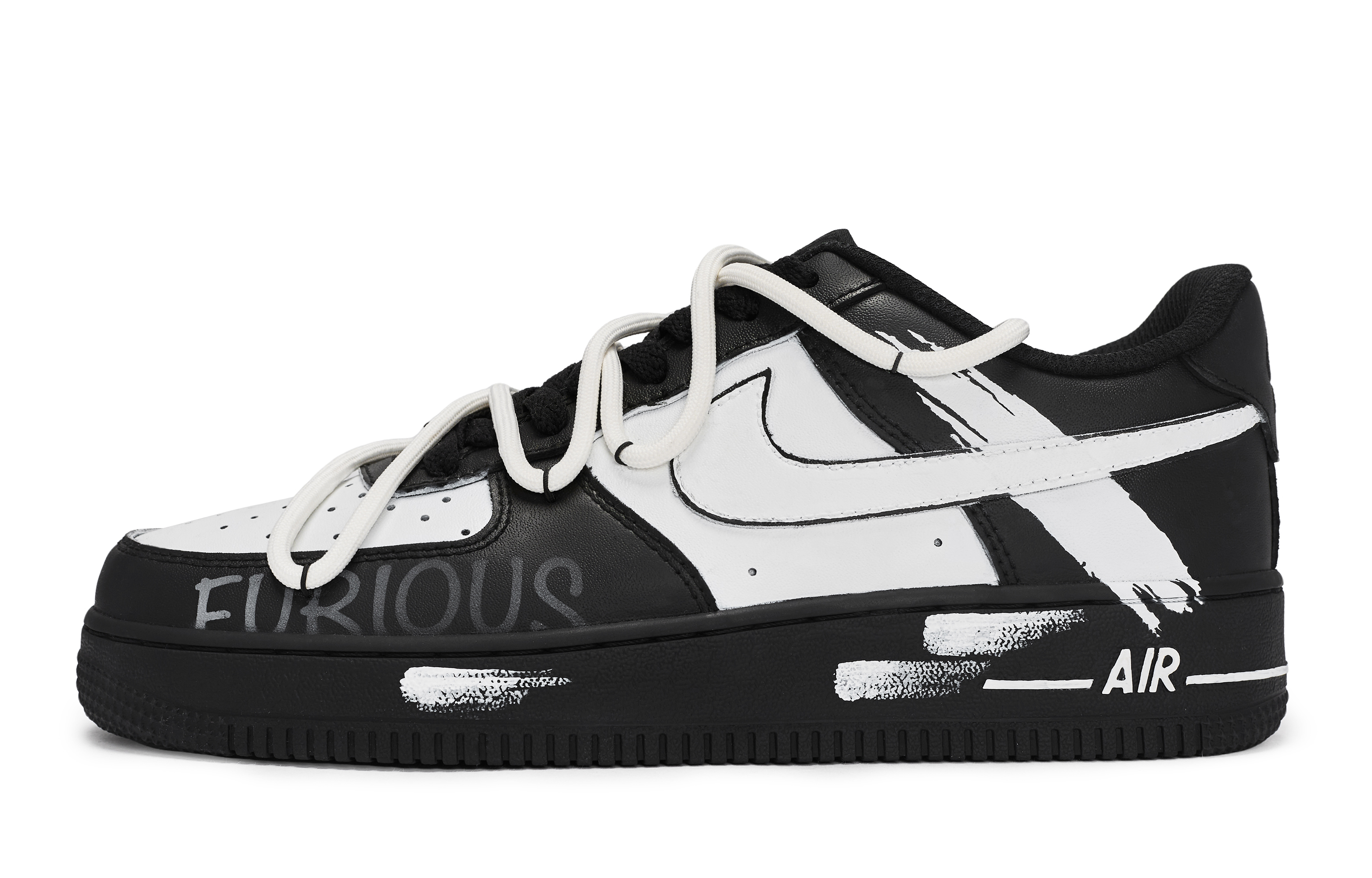 Nike Кроссовки Air Force 1 07 811 Manufacturing, Angry Mood Low top Skateboard Shoes мужские черно-белые
Nike Кроссовки Air Force 1 07 811 Manufacturing, Angry Mood Low top Skateboard Shoes мужские черно-белые
