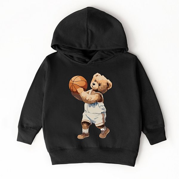 Толстовка с капюшоном Watercolor basketball bear для малышей The Juniper Shop, Black
Толстовка с капюшоном Watercolor basketball bear для малышей The Juniper Shop, Black