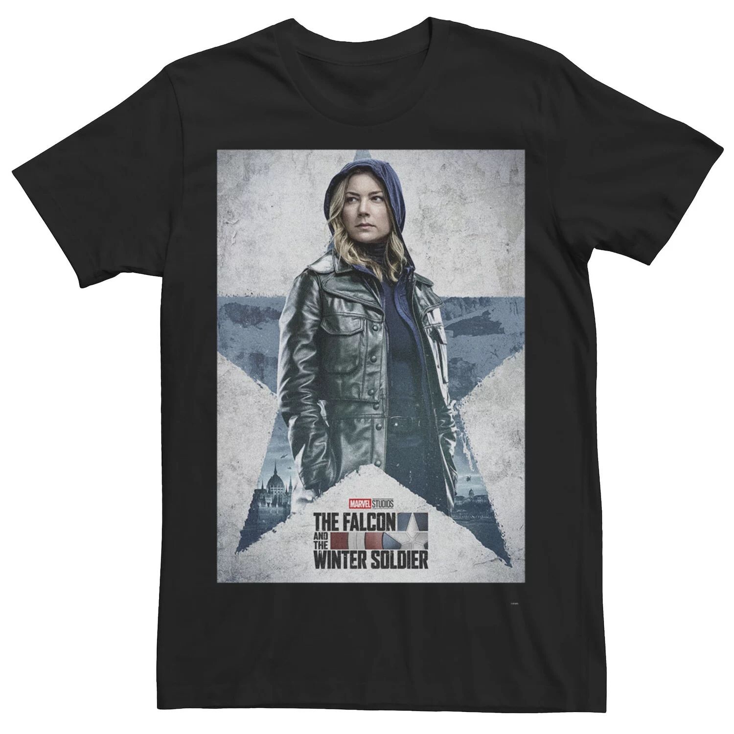 Мужская футболка с плакатом с персонажем Marvel Falcon Winter Soldier Шэрон Картер Licensed Character
Мужская футболка с плакатом с персонажем Marvel Falcon Winter Soldier Шэрон Картер Licensed Character