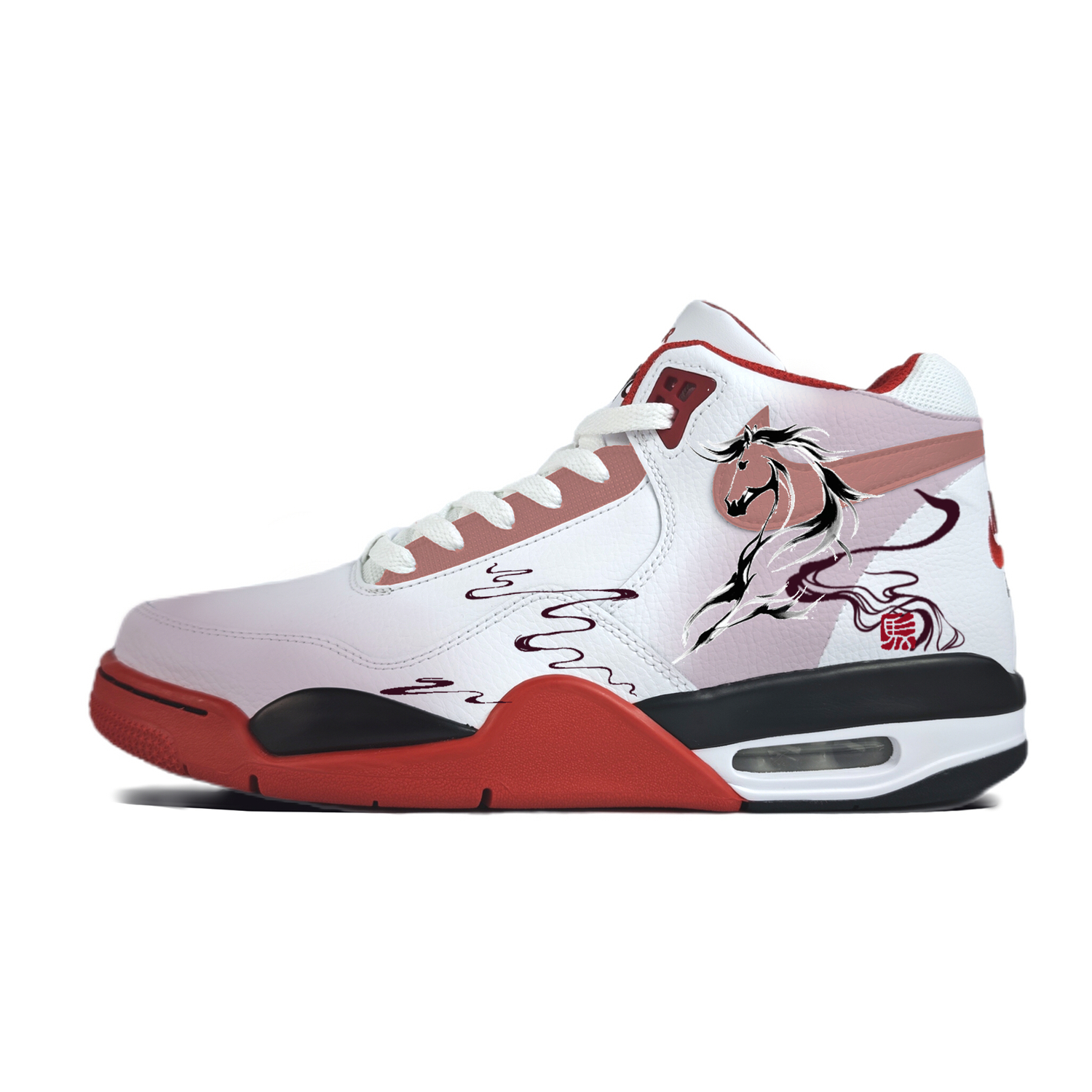 Nike Flight Legacy Malay Turn, красные устойчивые к истиранию и скольжению баскетбольные кроссовки Unisex
Nike Flight Legacy Malay Turn, красные устойчивые к истиранию и скольжению баскетбольные кроссовки Unisex