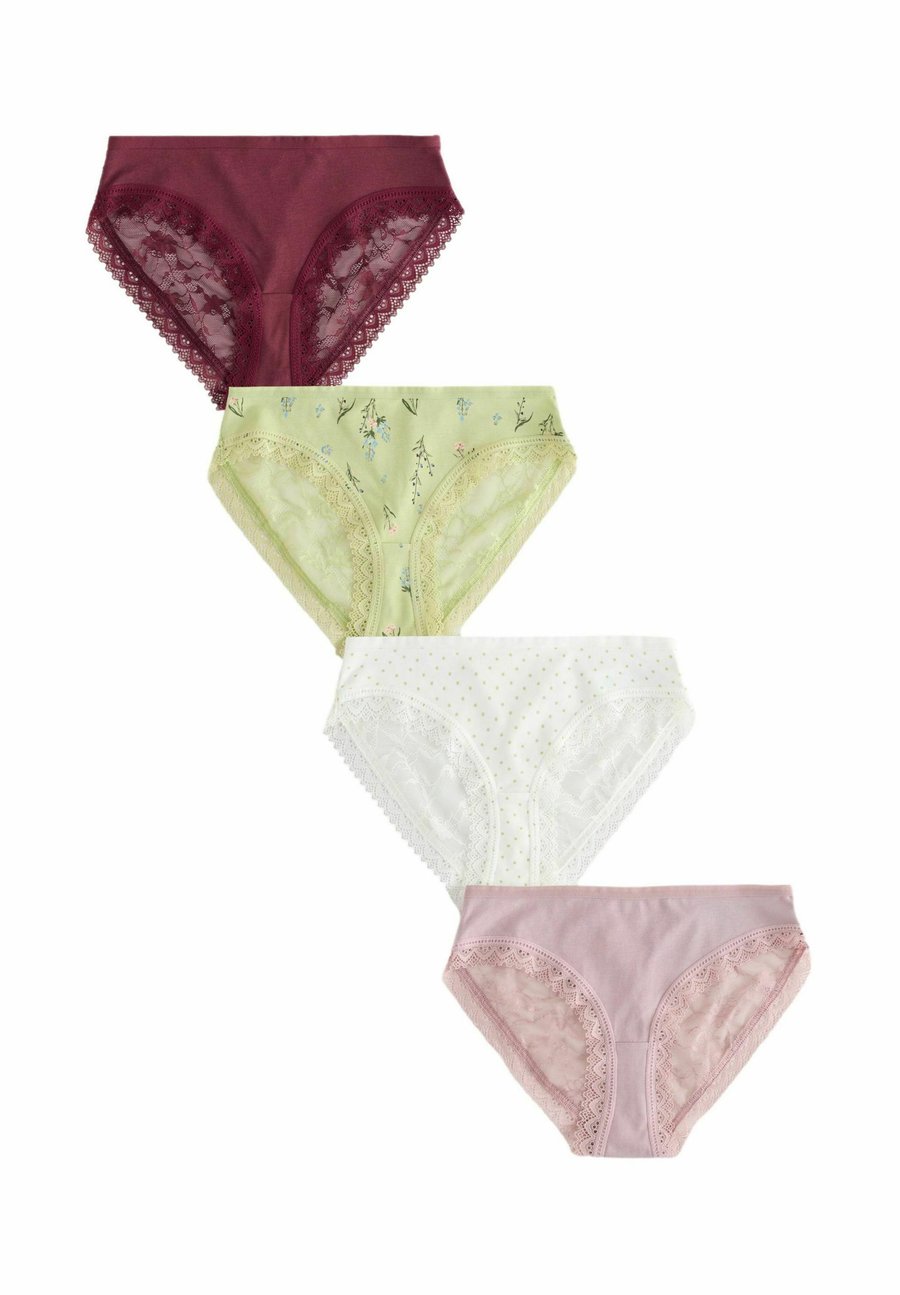 Трусы Next HIGH LEG TRIM FOUR PACK, Green/Ditsy Floral/Light Pink
Трусы Next HIGH LEG TRIM FOUR PACK, Green/Ditsy Floral/Light Pink