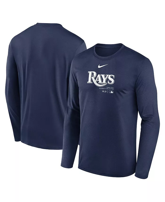 Мужская синяя футболка с длинным рукавом Tampa Bay Rays Authentic Collection Practice Performance Nike
Мужская синяя футболка с длинным рукавом Tampa Bay Rays Authentic Collection Practice Performance Nike