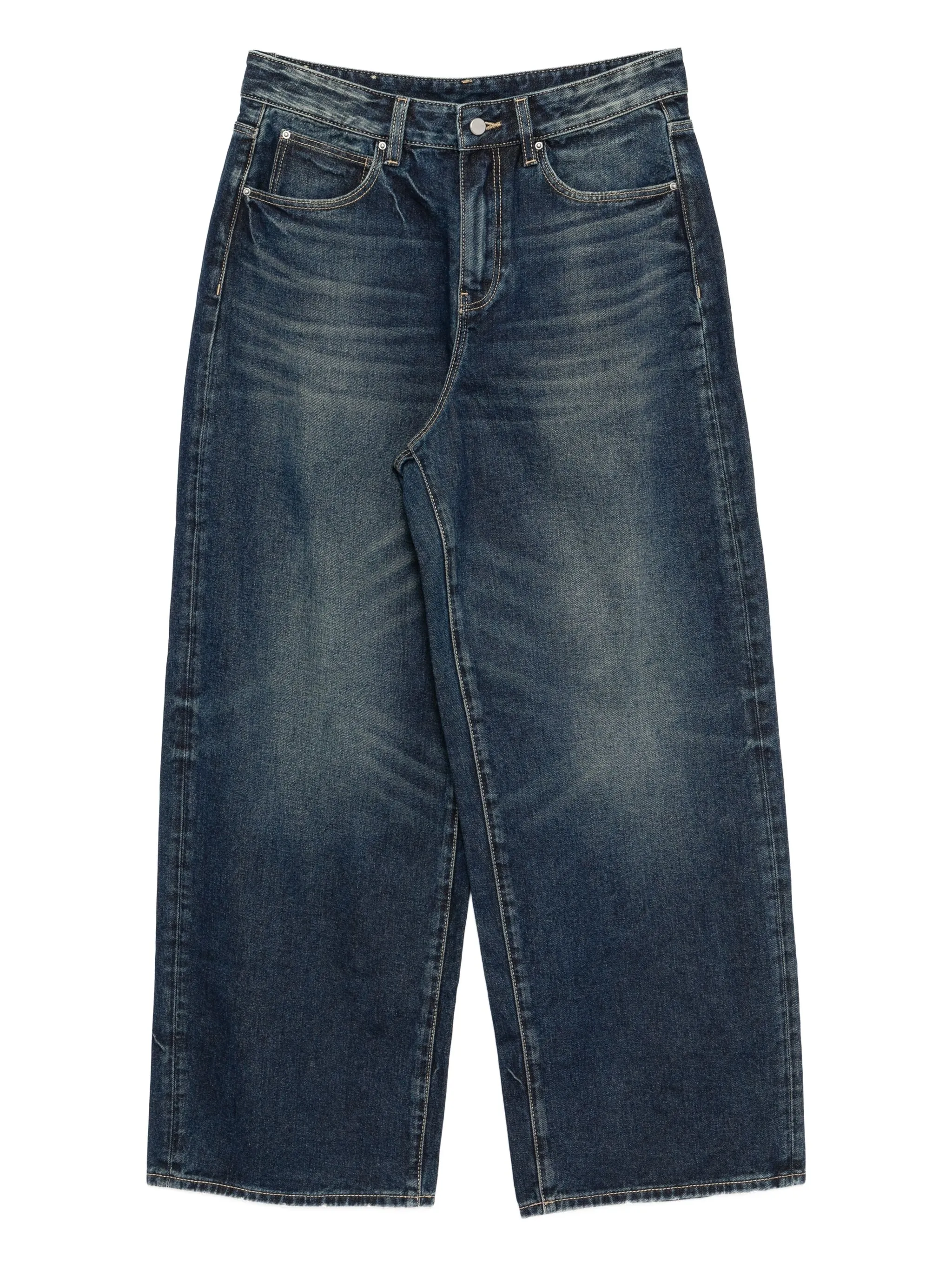 Широкие джинсы с подворотами Jnby, синий
Широкие джинсы с подворотами Jnby, синий