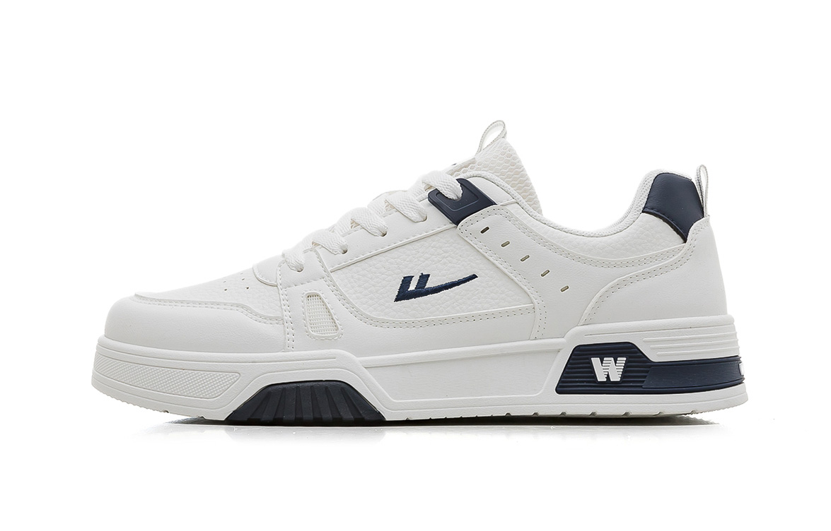 WARRIOR Нескользящие износостойкие низкие кроссовки для скейтбординга, мужские, белые, темно-синие
WARRIOR Нескользящие износостойкие низкие кроссовки для скейтбординга, мужские, белые, темно-синие