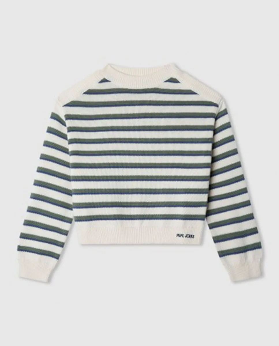 Детский джемпер с открытыми плечами Beck Pepe Jeans, мультиколор
Детский джемпер с открытыми плечами Beck Pepe Jeans, мультиколор