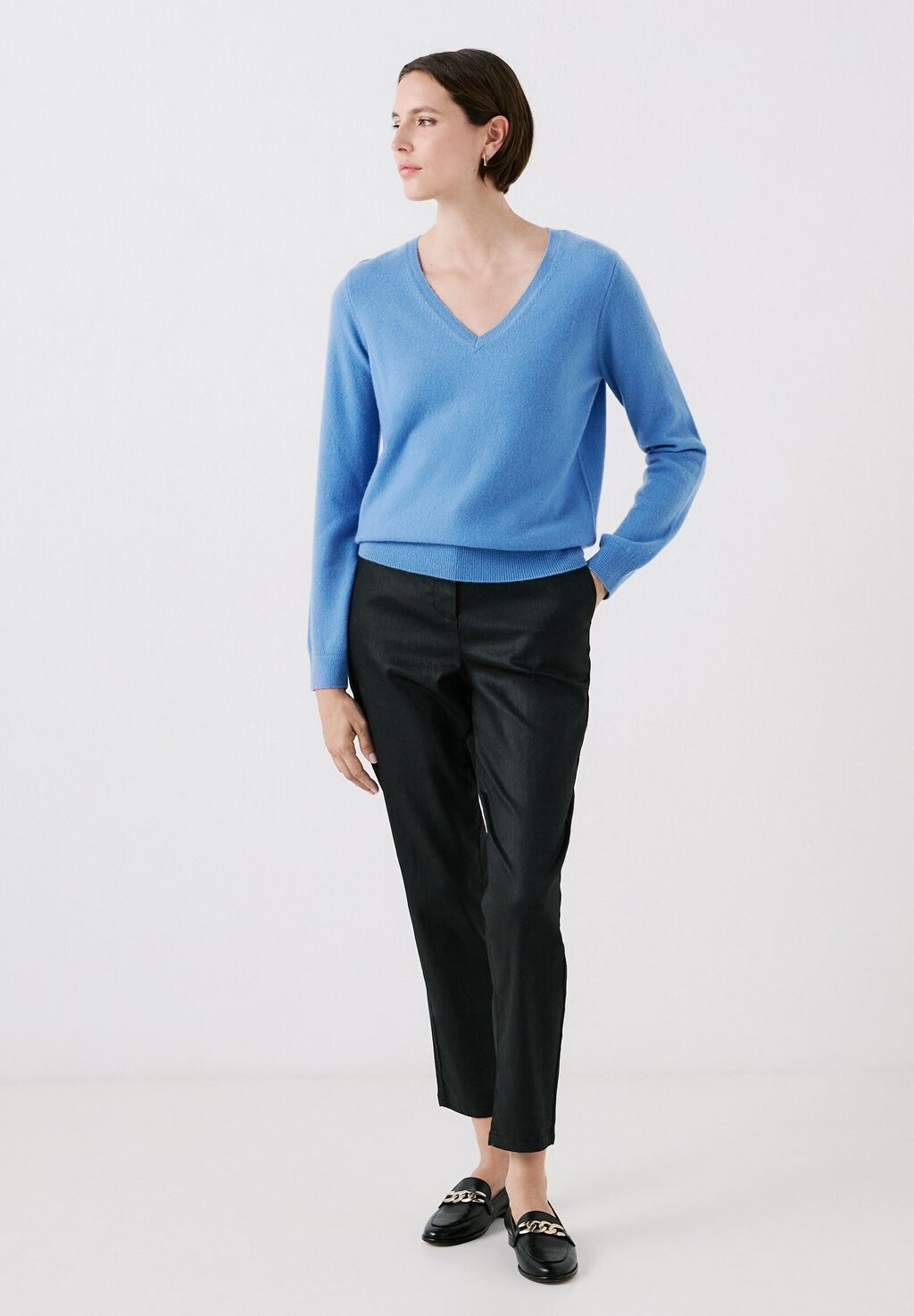 Джемпер FRENCH FASHION ELEGANT MODERN MARIANNE Caroll, синий 
Джемпер FRENCH FASHION ELEGANT MODERN MARIANNE Caroll, синий