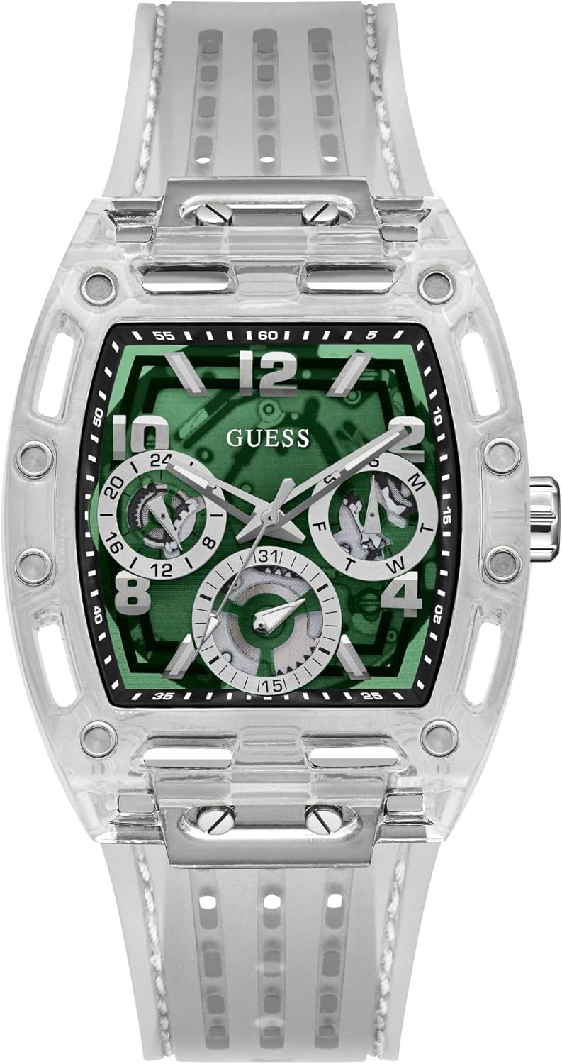 GUESS Мужские часы Trend Tonneau 43mm, Clear
GUESS Мужские часы Trend Tonneau 43mm, Clear