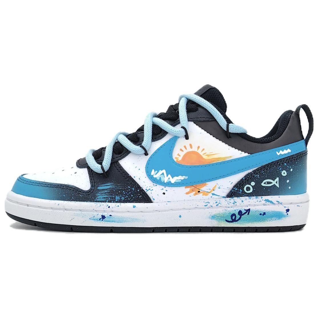 Кроссовки Nike Court Borough Skateboarding Shoes Women's Low-top Black/Hyper Royal/Chrome, черный
Кроссовки Nike Court Borough Skateboarding Shoes Women's Low-top Black/Hyper Royal/Chrome, черный