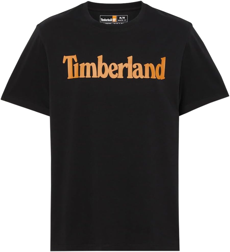 Мужская футболка Timberland с коротким рукавом и логотипом Wordmark
Мужская футболка Timberland с коротким рукавом и логотипом Wordmark