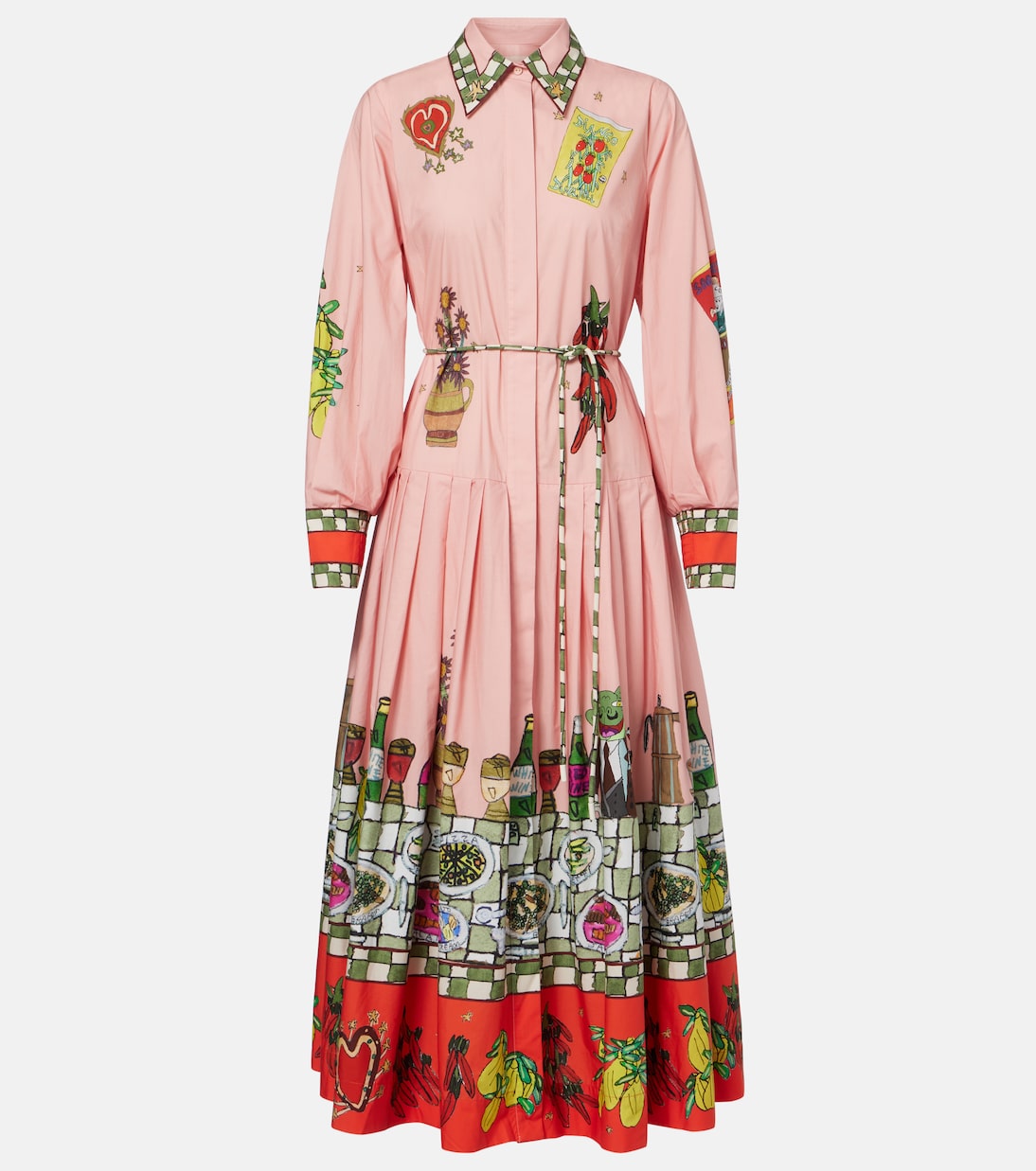 Платье-рубашка из хлопкового поплина Contessa x Greg Sindel Alémais, разноцветный
Платье-рубашка из хлопкового поплина Contessa x Greg Sindel Alémais, разноцветный