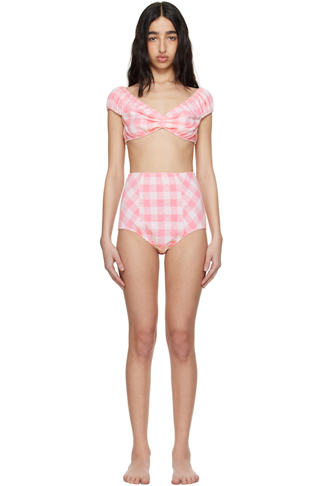 Высокие бикини Anna Sui, розовый
Высокие бикини Anna Sui, розовый