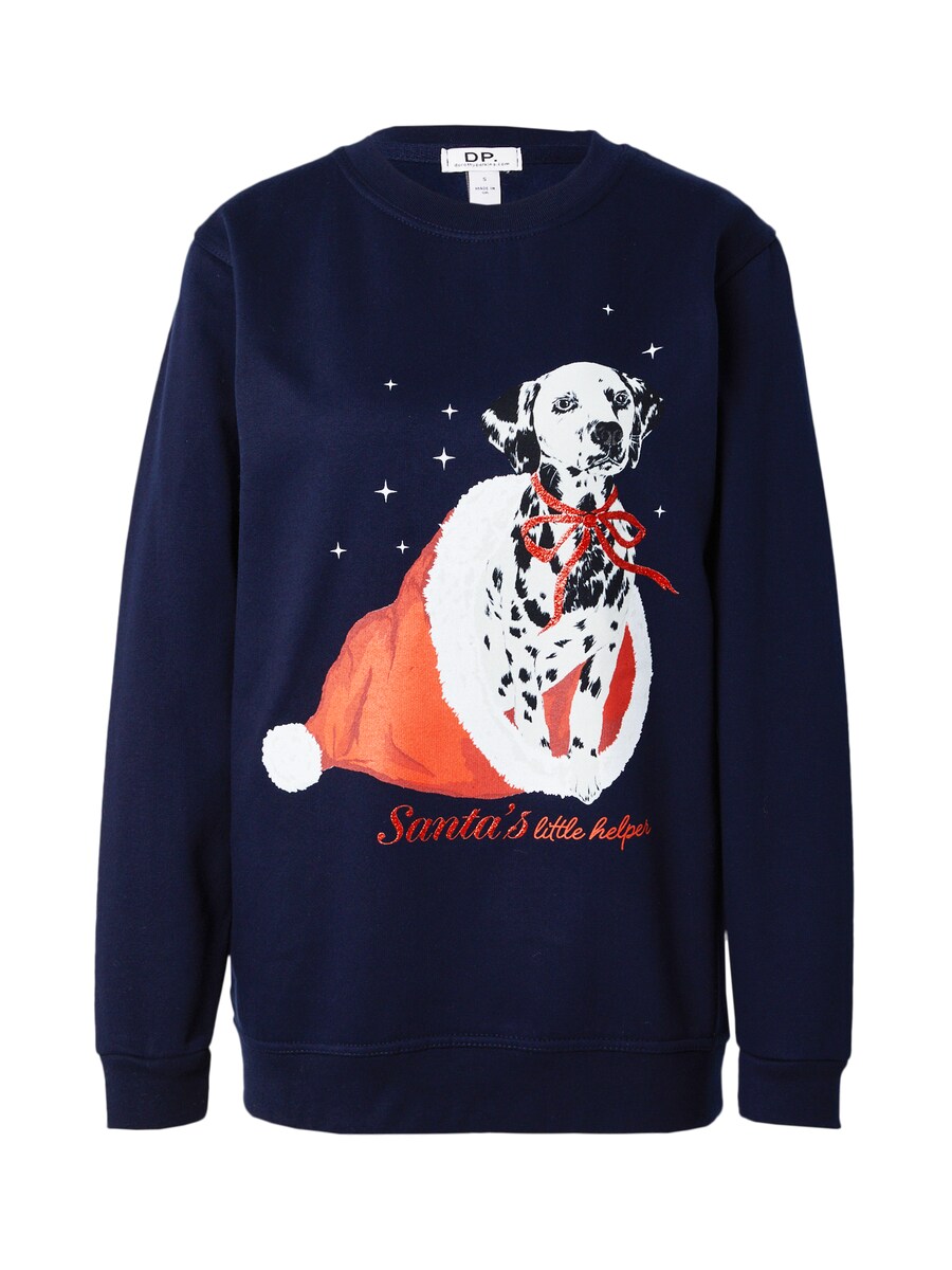 Свитер Dorothy Perkins Sweatshirt Santas Little Helper, темно-синий 
Свитер Dorothy Perkins Sweatshirt Santas Little Helper, темно-синий
