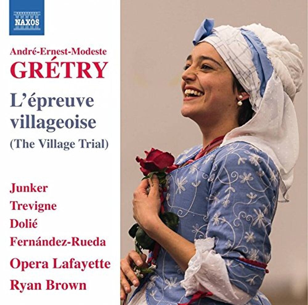 Диск CD L'Epreuve Villageoise - André Ernest Modeste Grétry
Диск CD L'Epreuve Villageoise - André Ernest Modeste Grétry