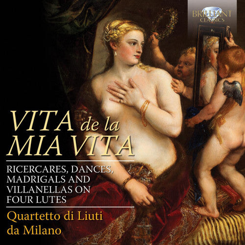 CD диск Palestrina / Da Milano / Gastoldi / Banchieri: Vita de la Mia Vita-Ricercari Dances Madrigals
CD диск Palestrina / Da Milano / Gastoldi / Banchieri: Vita de la Mia Vita-Ricercari Dances Madrigals