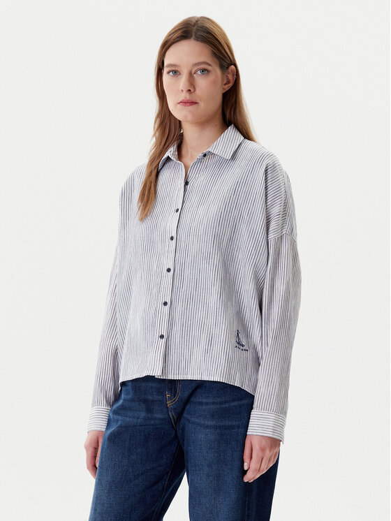 Свободная рубашка Ruby 1016577 Mustang, синий 
Свободная рубашка Ruby 1016577 Mustang, синий