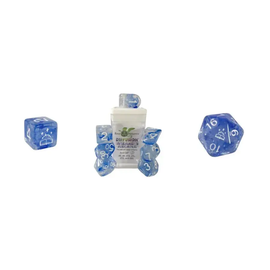 Набор Diffusion Poly — Тайны Волшебника с символами классов (7), Class & Creature Dice - Poly Sets
Набор Diffusion Poly — Тайны Волшебника с символами классов (7), Class & Creature Dice - Poly Sets