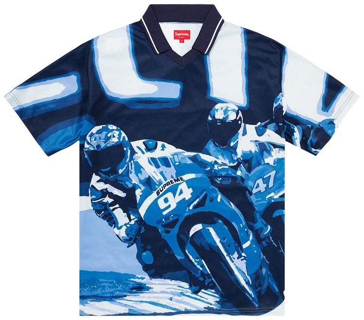 Футбольная майка Supreme Racing, синий
Футбольная майка Supreme Racing, синий
