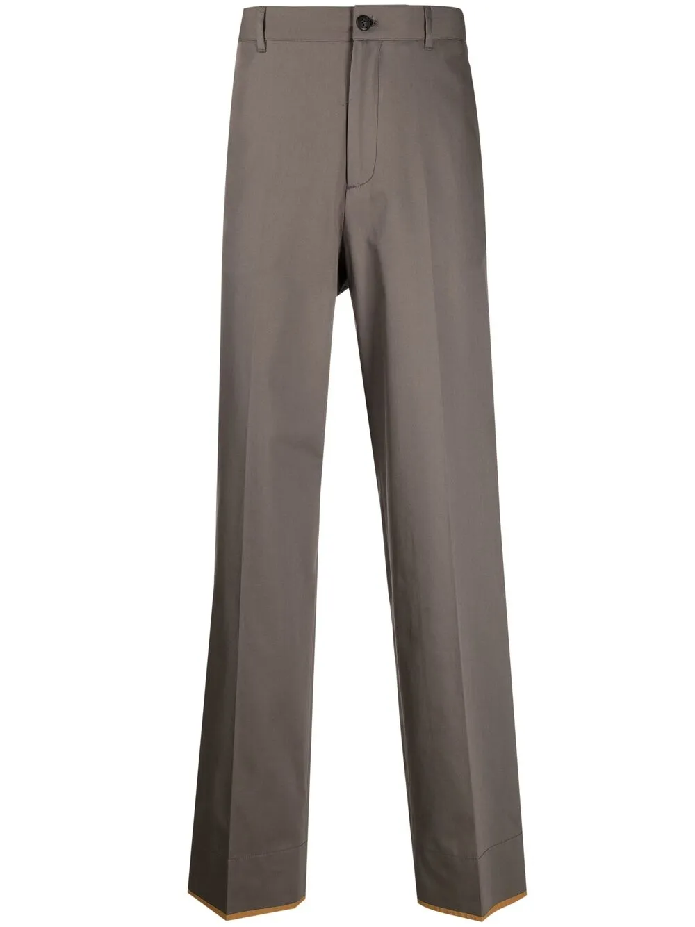 Прямые брюки строгого кроя Ferragamo, коричневый
Прямые брюки строгого кроя Ferragamo, коричневый