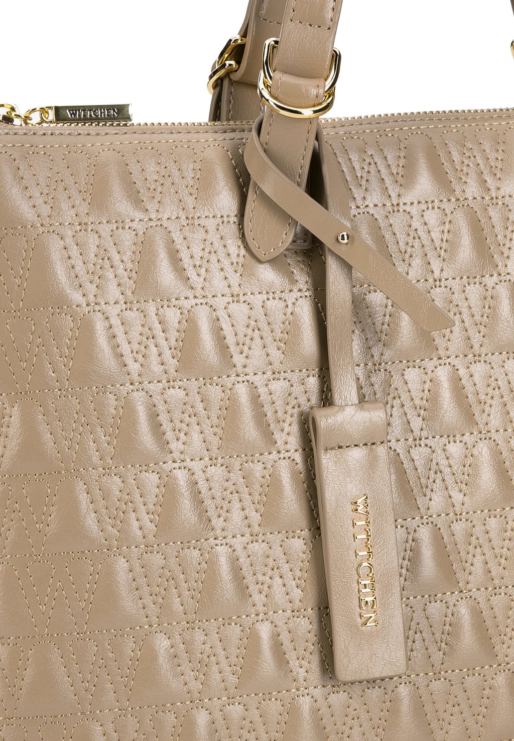 Сумка-тоут ELEGANCE COLLECTION WITTCHEN, бежевый
Сумка-тоут ELEGANCE COLLECTION WITTCHEN, бежевый