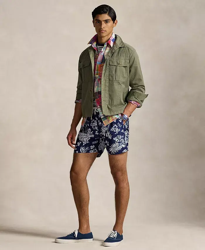 Мужские плавки Traveler Polo Bear длиной 5,75 дюйма Polo Ralph Lauren, мультиколор
Мужские плавки Traveler Polo Bear длиной 5,75 дюйма Polo Ralph Lauren, мультиколор