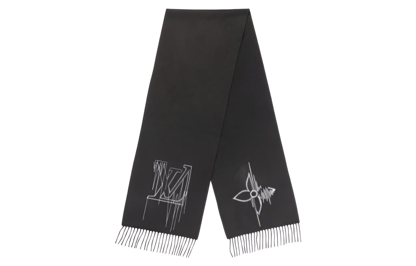 Шарф трикотажный Louis Vuitton, черный
Шарф трикотажный Louis Vuitton, черный