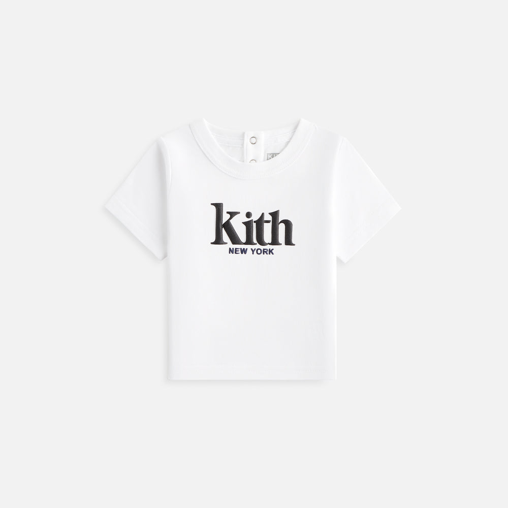 Топ Kith Baby Classic Mott Tee, белый 
Топ Kith Baby Classic Mott Tee, белый