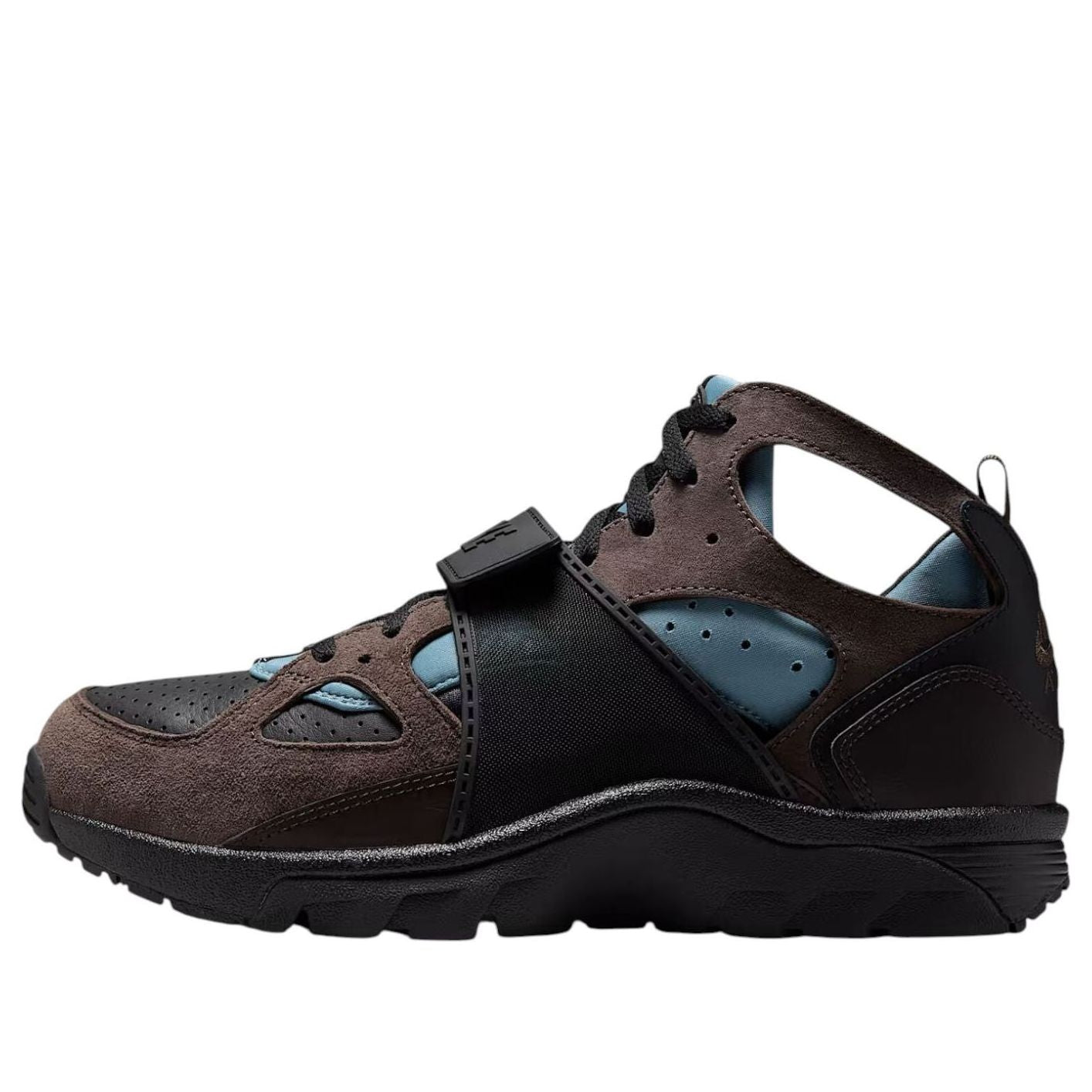 Кроссовки Nike Air Trainer Huarache 'Black Smokey Blue Velvet Brown'
Кроссовки Nike Air Trainer Huarache 'Black Smokey Blue Velvet Brown'