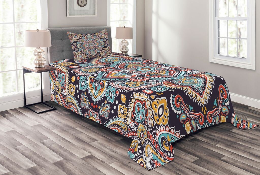 Этнический комплект покрывала ABAKUHAUS, Vintage Boho Art, комплект с моющимися наволочками, для односпальных кроватей 170 x 220 см, разноцветный
Этнический комплект покрывала ABAKUHAUS, Vintage Boho Art, комплект с моющимися наволочками, для односпальных кроватей 170 x 220 см, разноцветный