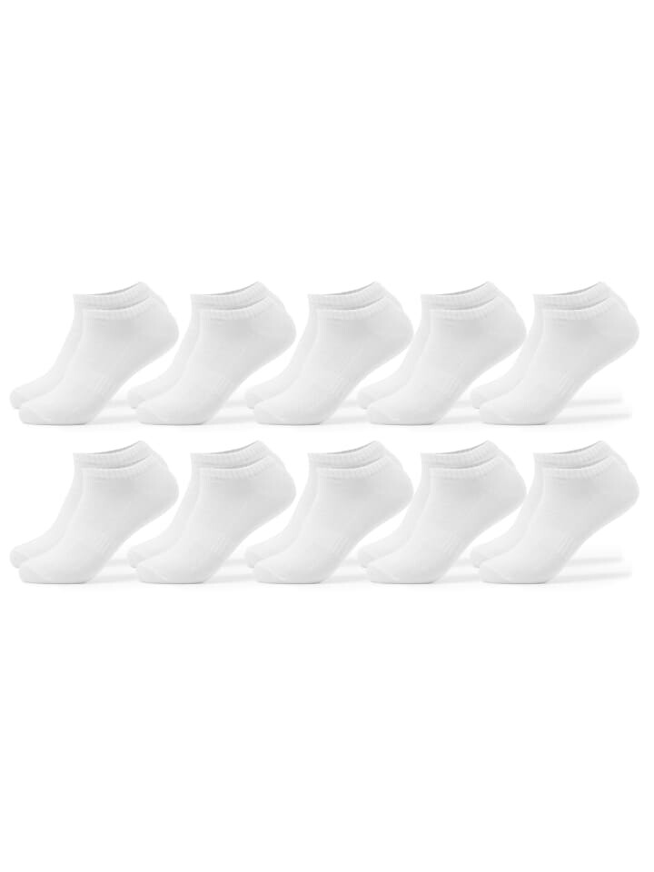 Носки Occulto 10er Pack Sneaker aus Bio Baumwolle Johannes, белый
Носки Occulto 10er Pack Sneaker aus Bio Baumwolle Johannes, белый