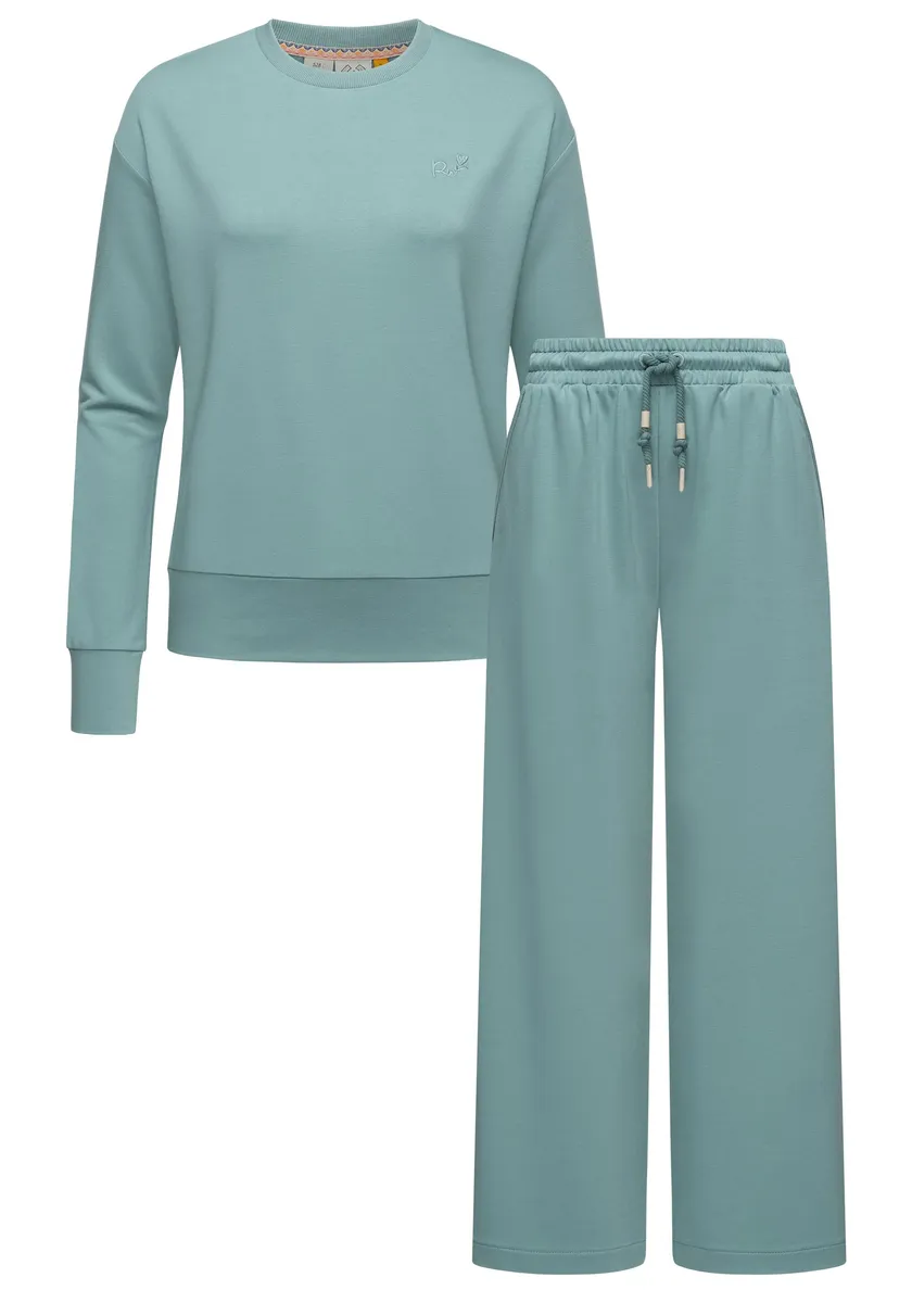 Свитер Ragwear "Set Delje", женский комплект, состоящий из широких брюк и свитера, цвет Ocean
Свитер Ragwear "Set Delje", женский комплект, состоящий из широких брюк и свитера, цвет Ocean