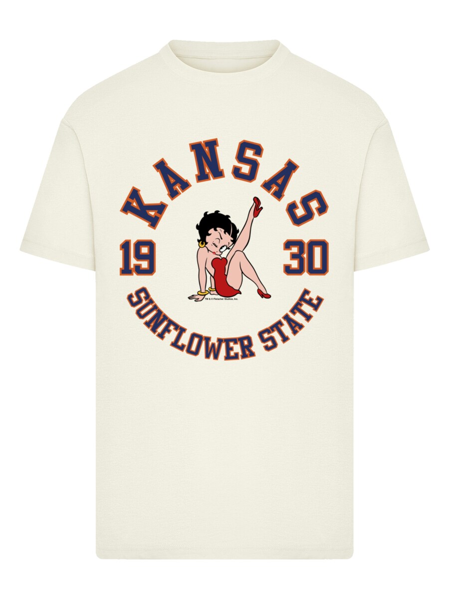 Рубашка F4NT4STIC Betty Boop Kansas Sunflower State, песочный
Рубашка F4NT4STIC Betty Boop Kansas Sunflower State, песочный