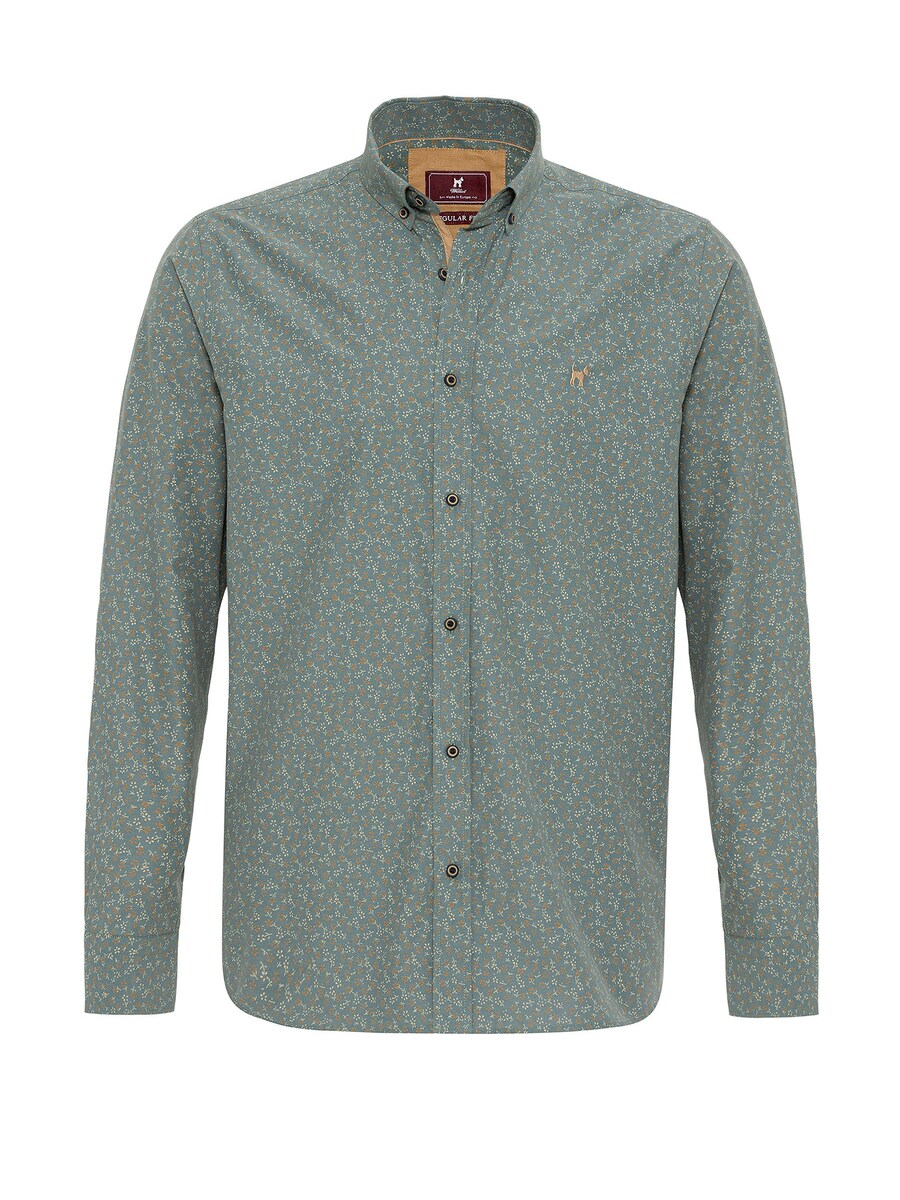 Рубашка обычного кроя на пуговицах Williot, зеленый
Рубашка обычного кроя на пуговицах Williot, зеленый