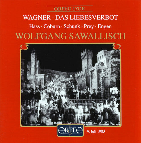 CD диск Wagner / Hass / Coburn / Schunk / Sawallisch: Das Liebesverbot
CD диск Wagner / Hass / Coburn / Schunk / Sawallisch: Das Liebesverbot