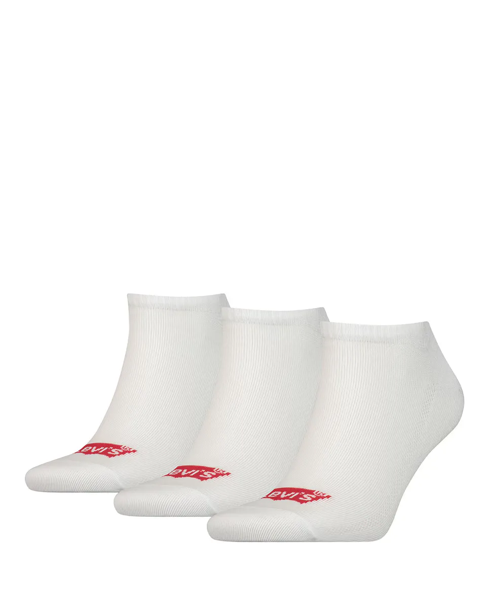 В упаковке три пары белых мужских носков Levi's, белый
В упаковке три пары белых мужских носков Levi's, белый