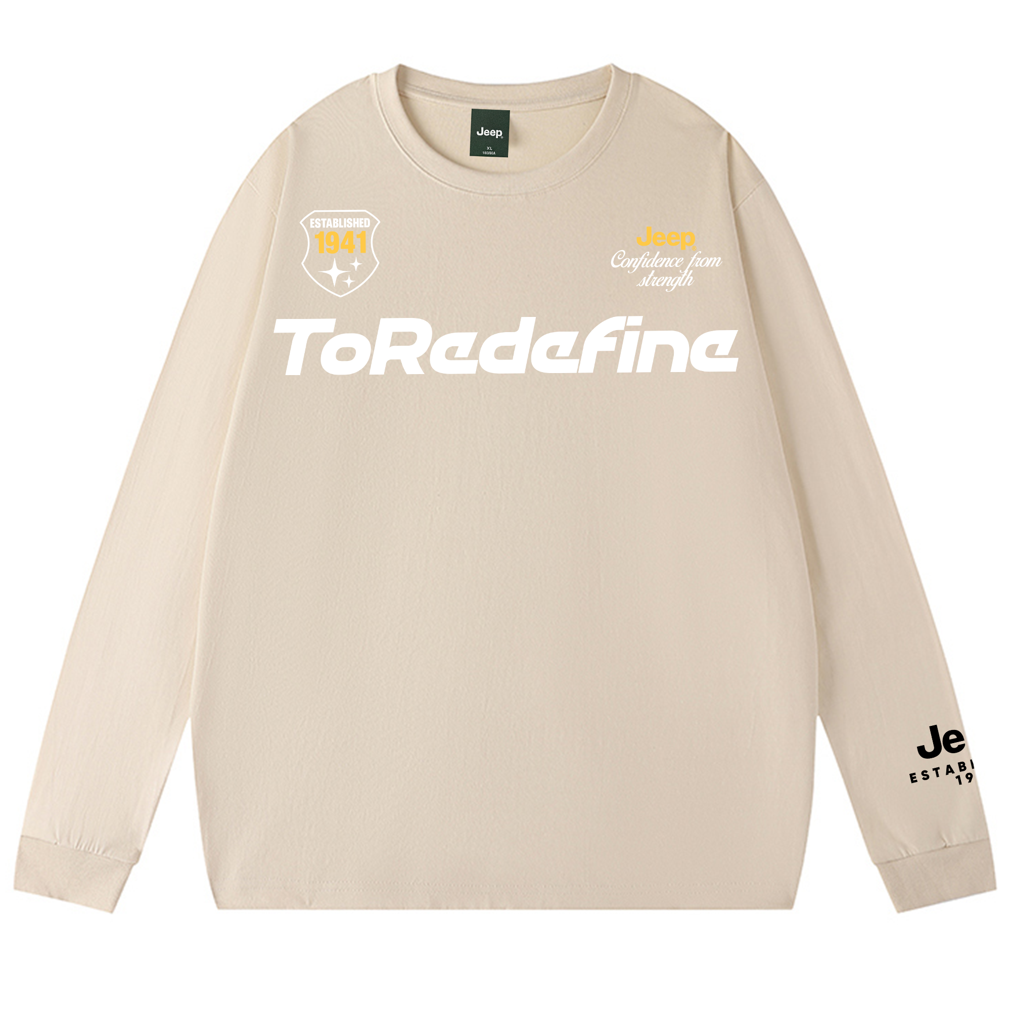 Футболка с длинным рукавом Unisex Jeep, оранжевый
Футболка с длинным рукавом Unisex Jeep, оранжевый