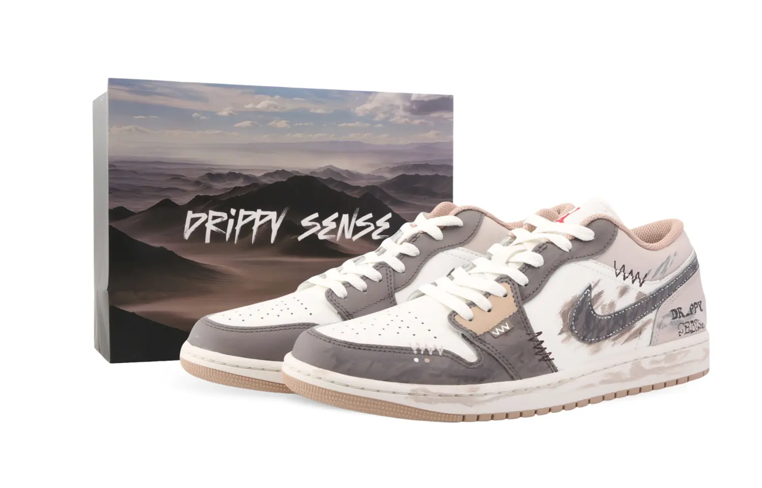 Кроссовки Air 1 Drippy Moss Trace Low top Vintage баскетбольные Unisex Jordan, бежевый/коричневый
Кроссовки Air 1 Drippy Moss Trace Low top Vintage баскетбольные Unisex Jordan, бежевый/коричневый