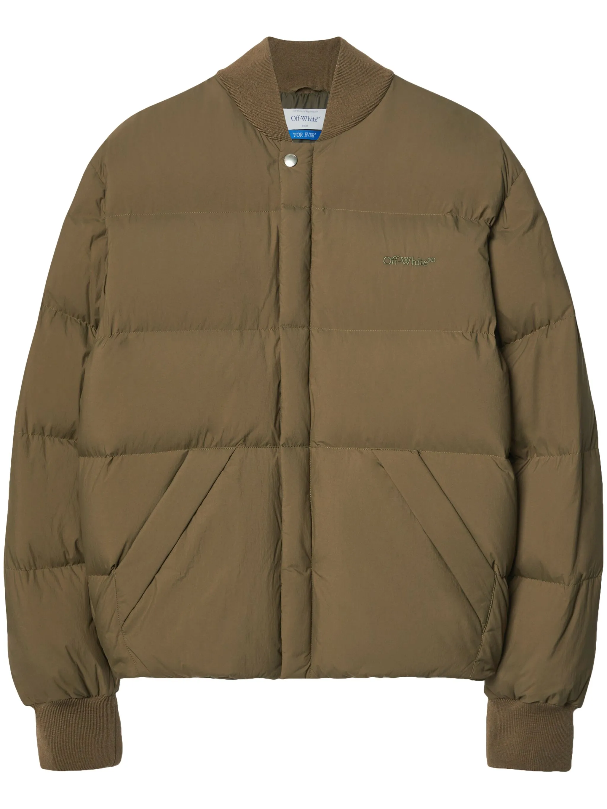 Пуховик с логотипом Arrow Off-White, коричневый
Пуховик с логотипом Arrow Off-White, коричневый
