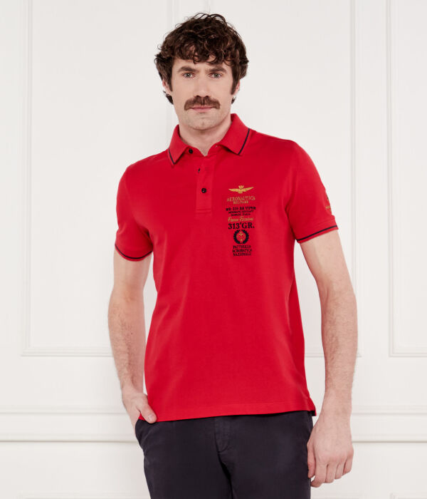 Рубашка поло Regular fit Aeronautica Militare, красный
Рубашка поло Regular fit Aeronautica Militare, красный