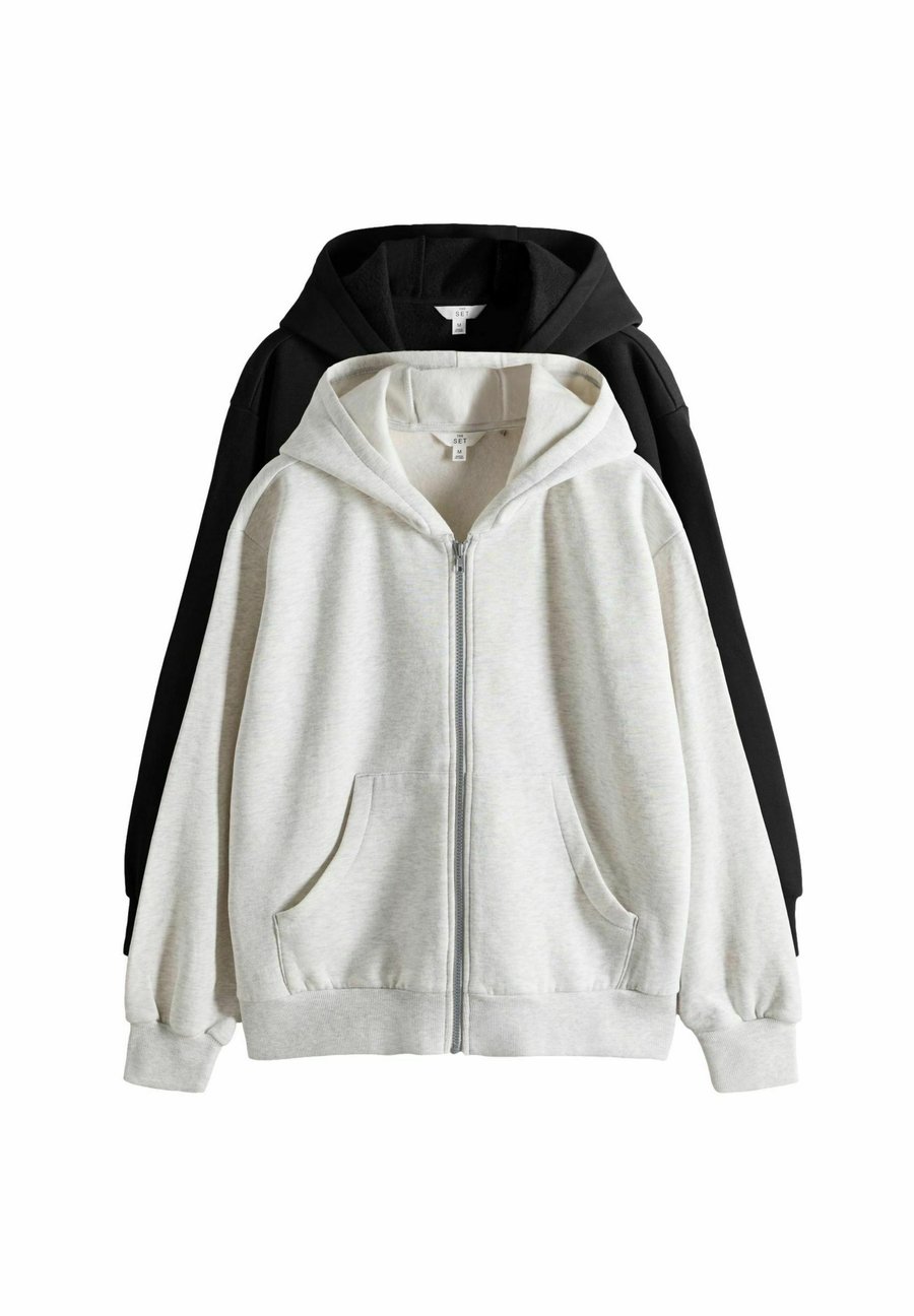 Толстовка THE SET 2 PACK THOUGH HOODIES, Black Grey Marl/Black
Толстовка THE SET 2 PACK THOUGH HOODIES, Black Grey Marl/Black