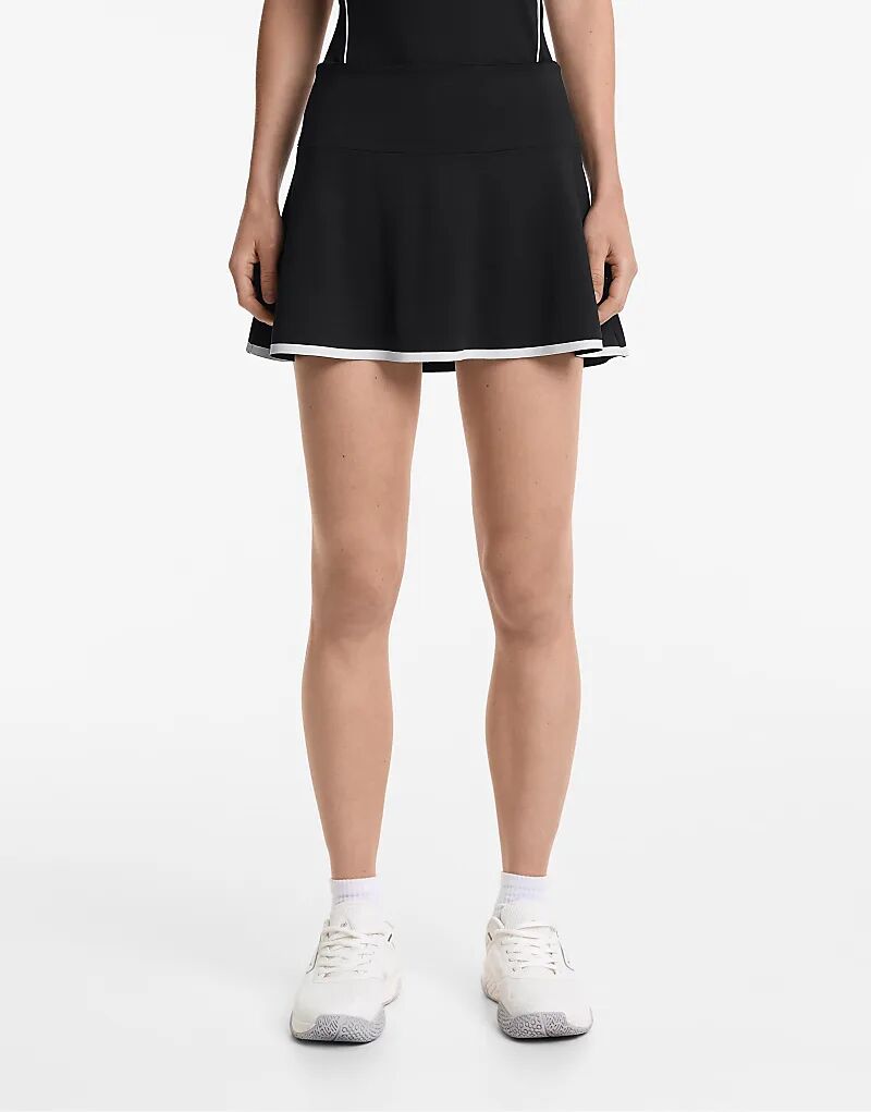 Юбка Oysho Piping черного цвета 
Юбка Oysho Piping черного цвета