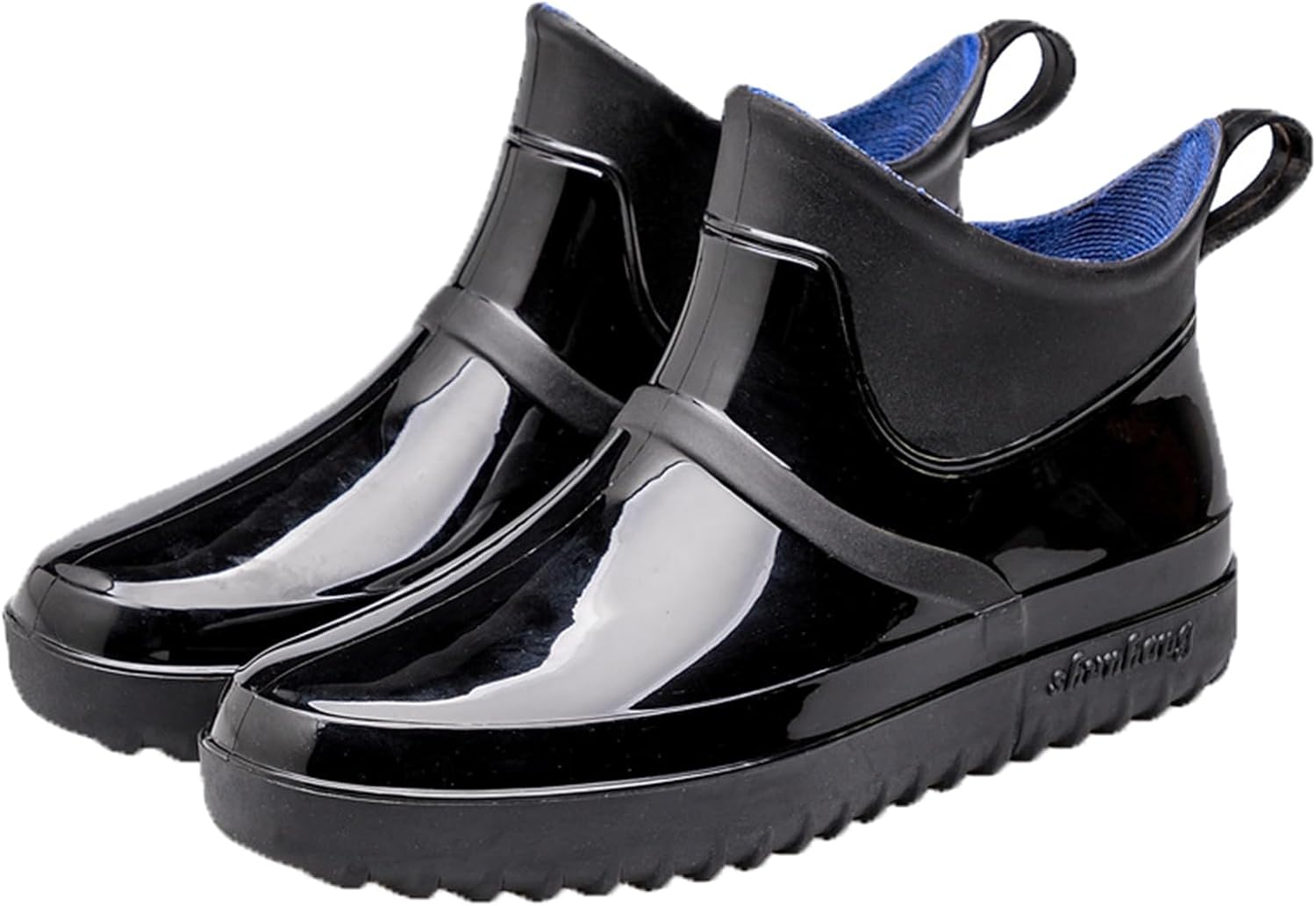 Женские и мужские дождевые ботинки AUXDIQ, водонепроницаемые ботинки до щиколотки, обувь для сада и активного отдыха, черный
Женские и мужские дождевые ботинки AUXDIQ, водонепроницаемые ботинки до щиколотки, обувь для сада и активного отдыха, черный