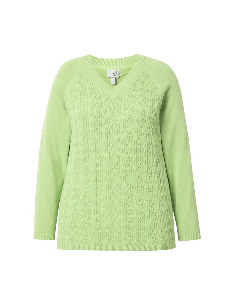 Пуловер Ulla Popken, цвет limettengrün
Пуловер Ulla Popken, цвет limettengrün