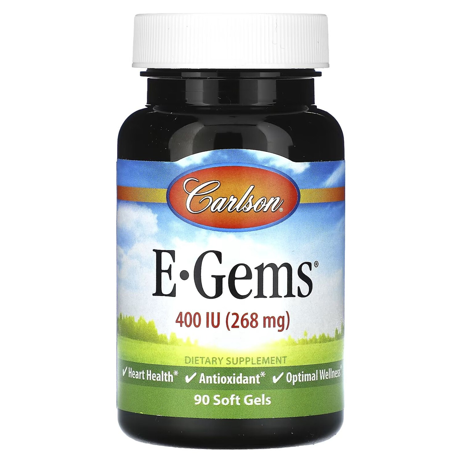 E-Gems, 268 мг (400 МЕ), 90 мягких таблеток Carlson
E-Gems, 268 мг (400 МЕ), 90 мягких таблеток Carlson