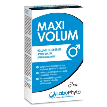 MaxiVolum Пищевая добавка для увеличения объема спермы 60 капсул Cobeco Pharma
MaxiVolum Пищевая добавка для увеличения объема спермы 60 капсул Cobeco Pharma
