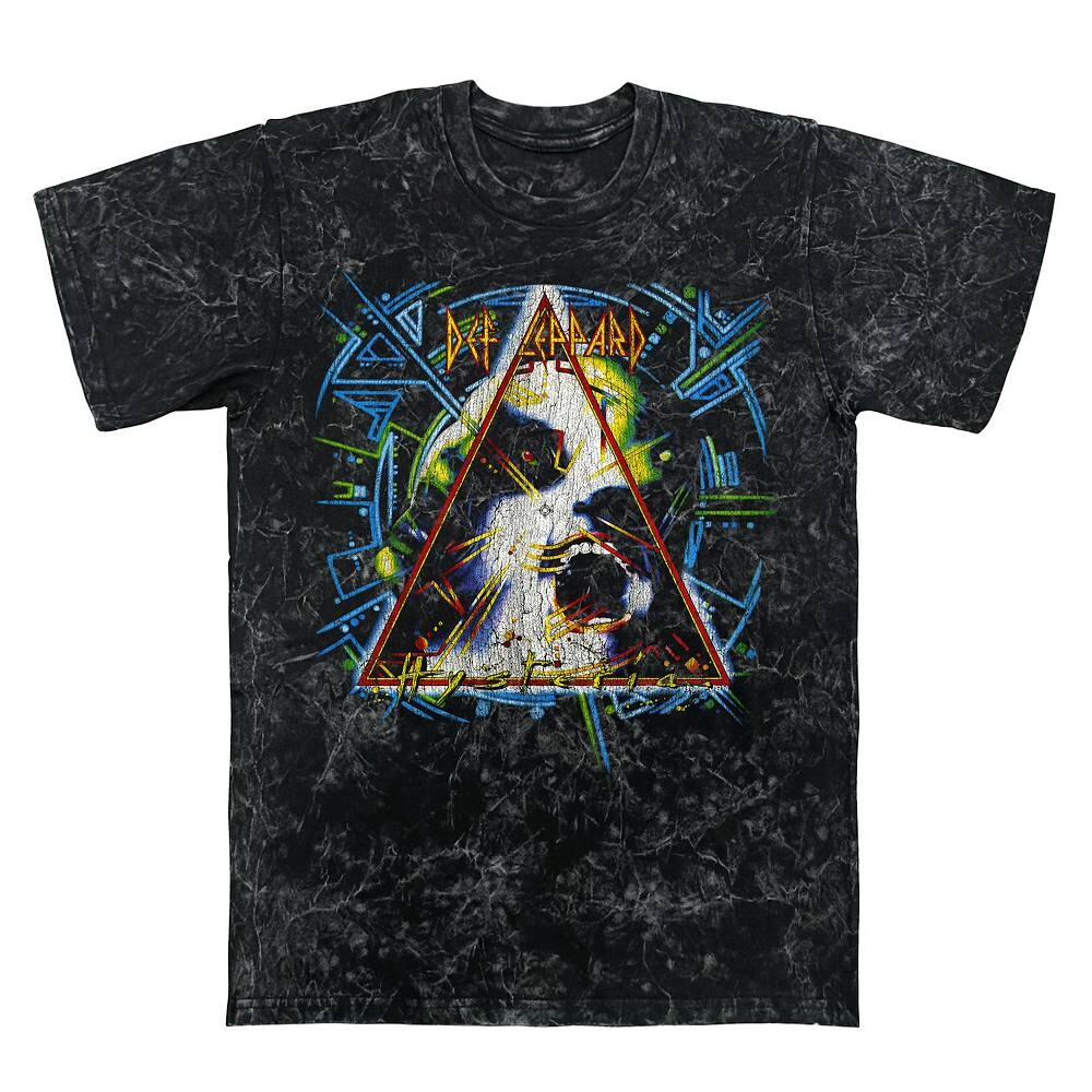 Мужская футболка с рисунком Def Leppard Hysteria Mineral Wash Licensed Character, цвет Black Mineral Wash
Мужская футболка с рисунком Def Leppard Hysteria Mineral Wash Licensed Character, цвет Black Mineral Wash